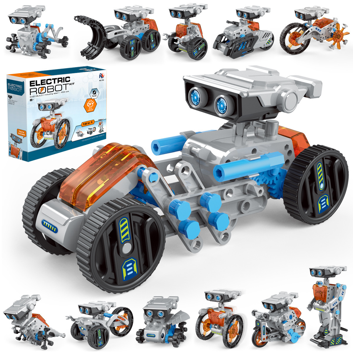 Robot solaire 12 en 1, expérie - Science Toys Diy avis et prix
