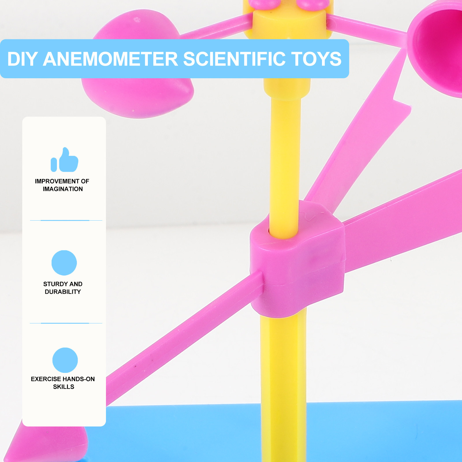 2 ensembles d'anémomètres fait - Science Project Diy avis et prix