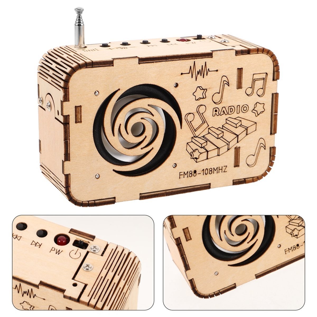 Kit STEM Radio FM DIY DT57 Der - Science Project Physics avis et prix